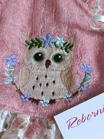 Conjunto para bebé reborn Flower
