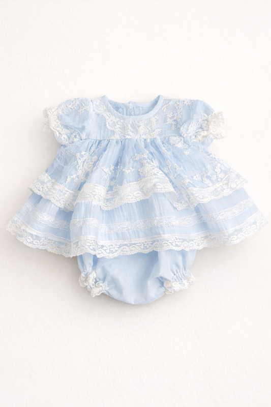 Handmade dress for baby